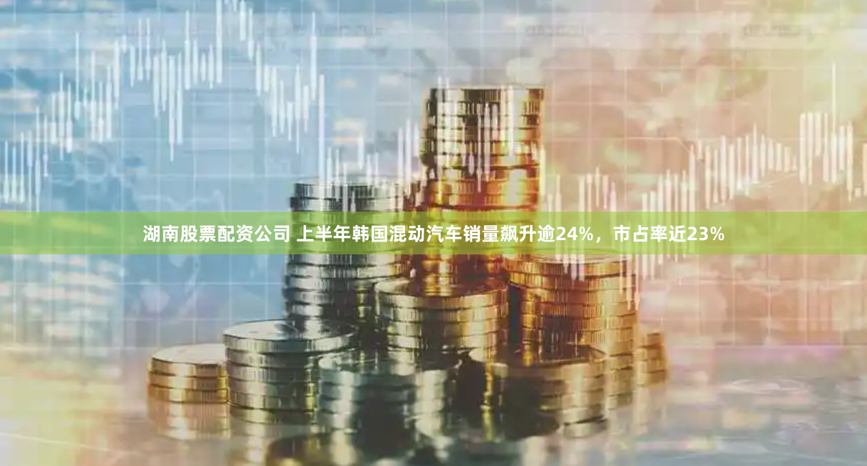 湖南股票配资公司 上半年韩国混动汽车销量飙升逾24%，市占率近23%